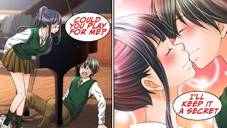 Manga Dub I Hid Under The Piano Because The Prettiest Girl In School Was In The Room Romcom