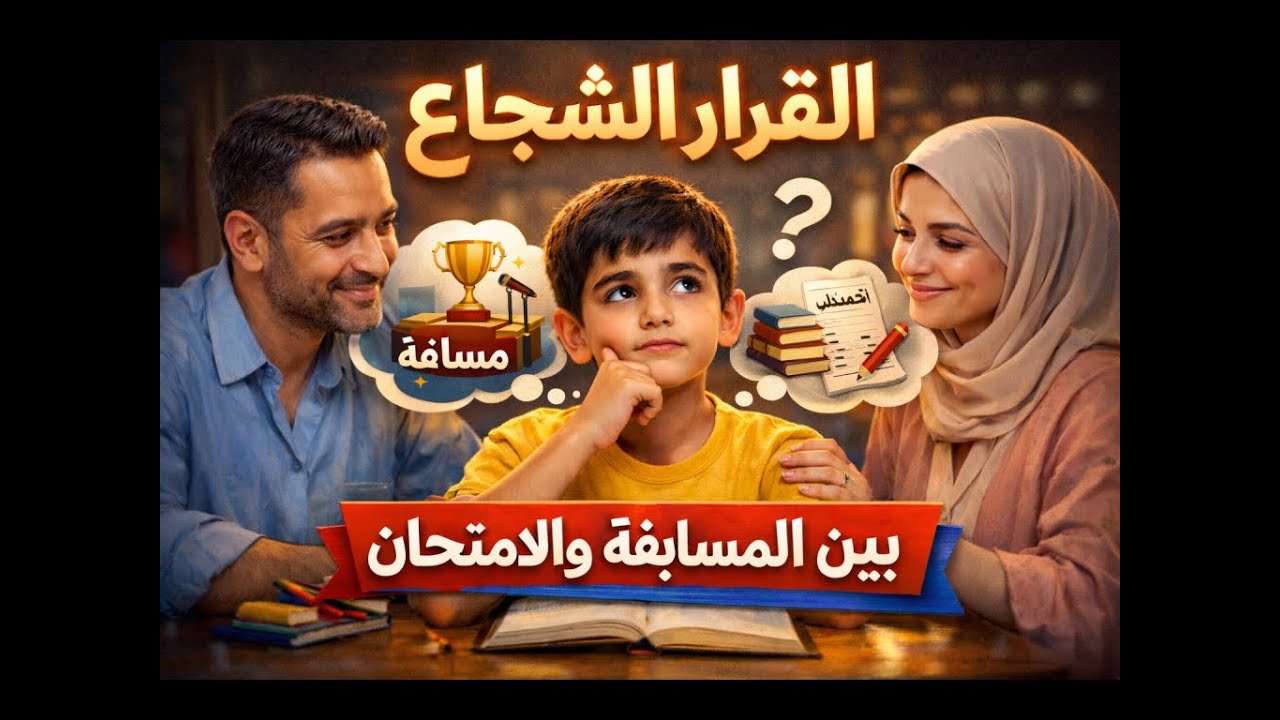 🌟 القرار الشجاع 🌟📘 الصف الخامس الابتدائي✏️ لغة عربية – منهج جديد📅 الفصل الدراسي الثاني