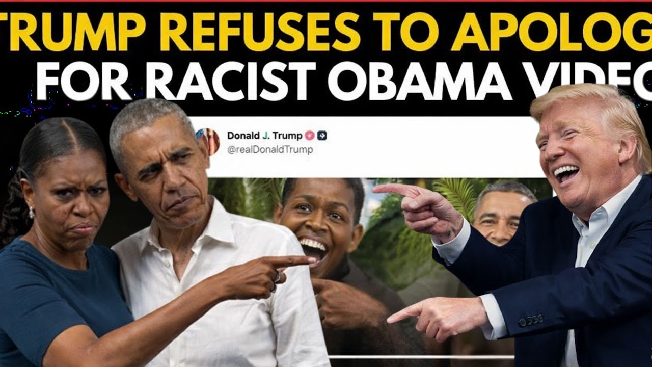Donald Trump Refuses to Apologize for Racist Video About the Obamas ...