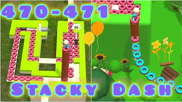 Stacky Dash level hard 470-471 very nice 👍 #mobilegameroom #gameplay #viral #games #stackydash