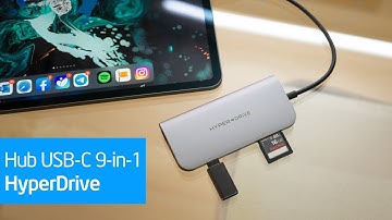 Trên tay adapter 9 cổng USB-C HyperDrive