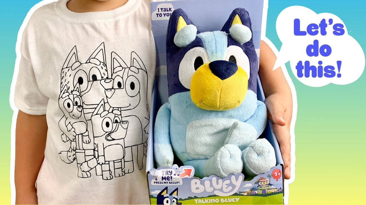 Bluey Friends Plush Stuffed Animal - BANDIT (9 inch)