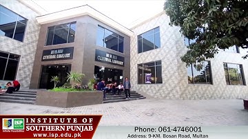 Institute of Southern Punjab, Multan | ISP Studio | ISP Multan