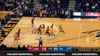 Todd Kowalczyk (Toledo) - High Post Split Hand-off Ball Screen