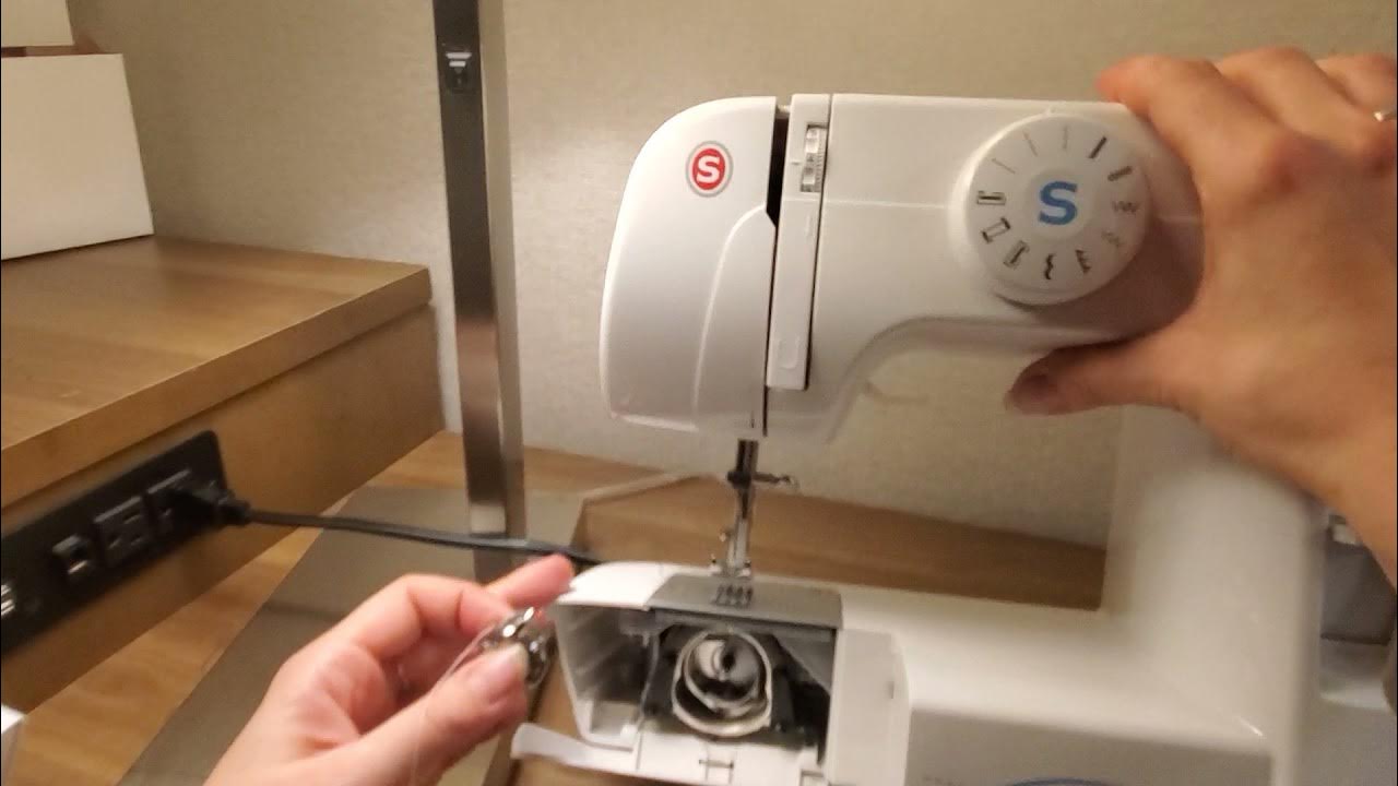 Threading Bobbin on a Singer 'Start'Sewing Machine YouTube