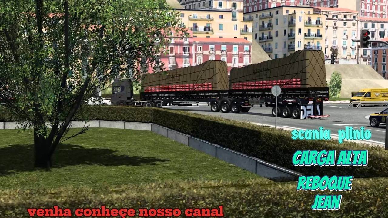 ETS2#🚛 Scania QUALIFICADO  CARGA ALTA 9X