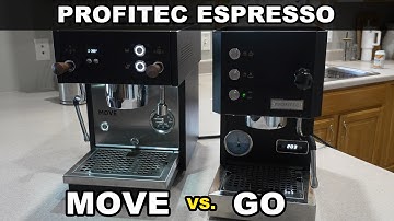 Profitec GO vs. MOVE Comparison