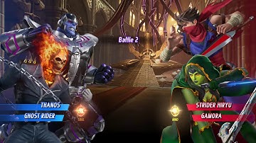 Death Team Thanos/Ghost Rider- MVCi Arcade Mode