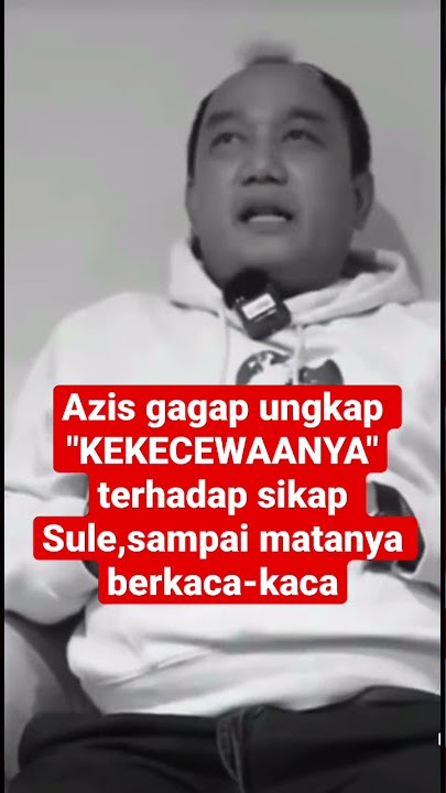 AZIS GAGAP KECEWA DENGAN SULE! #short #sule #azisgagap #pelawak #nathalieholscher #rizkyfebian