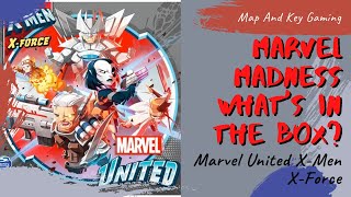Marvel Madness Whats In The Box? Marvel United X-Men X-Force Unboxing