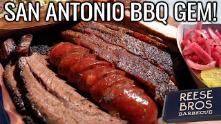 A San Antonio BBQ GEM! Reese Bros BBQ