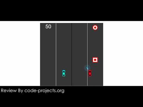 Two Cars Game In JavaScript With Source Code | Source Code & Projects