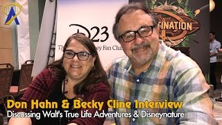 Interview With Producer Don Hahn And Becky Cline At D23 Destination D