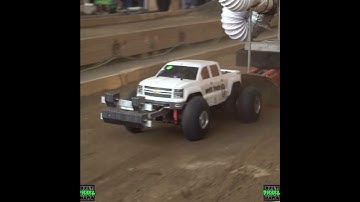 INSANE Modified 4wd RC Pulling Truck #shorts