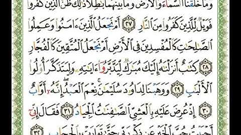 38 -  سورة ص   💚 الشيخ ناصر القطامي