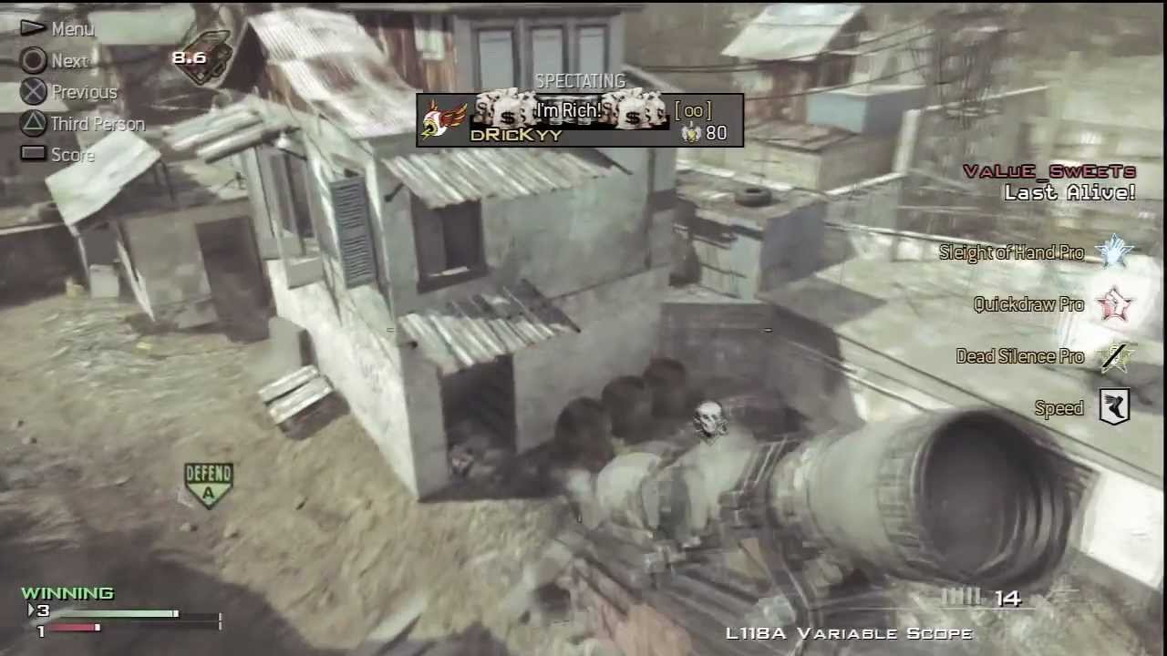 MW3 » dRnk Nights