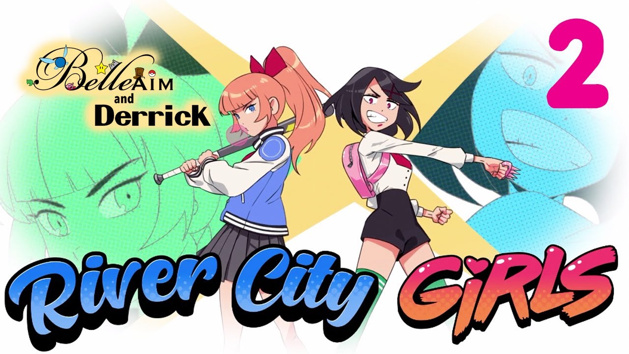 River City Girls co-op - Part 2: Belle & Derrick (Freezer Fight & Meeting Godai)