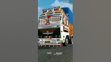 Leyland Truck on speed breaker bussid #shorts