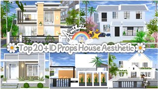 Top 20 + ID props House Aesthetic?✨: Sakura School Simulator