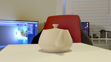 Hdriland.com Fully Spherical Environment Map, Strong Shadows