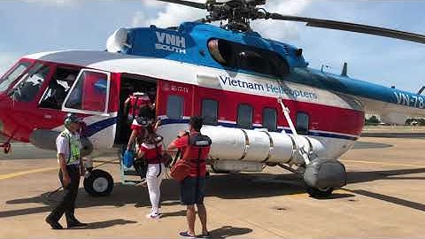 Trải nghiệm bay Côn Đảo bằng trực thăng