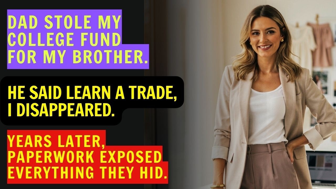 My Dad Stole My College Fund For My Brother, Then Paperwork Exposed Everything