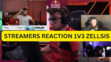 Streamers Reaction On 1v3 Sen Zellsis | Tarik , Som & FNS | Highlights , Reaction