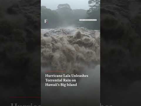 Hurricane Lala Unleashes Torrential Rain on Hawaii’s Big Island  | Firstpost News | N18G