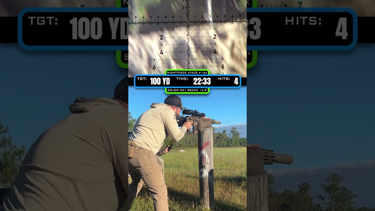 SOLGW MK1 Recce at 580 Yards! 