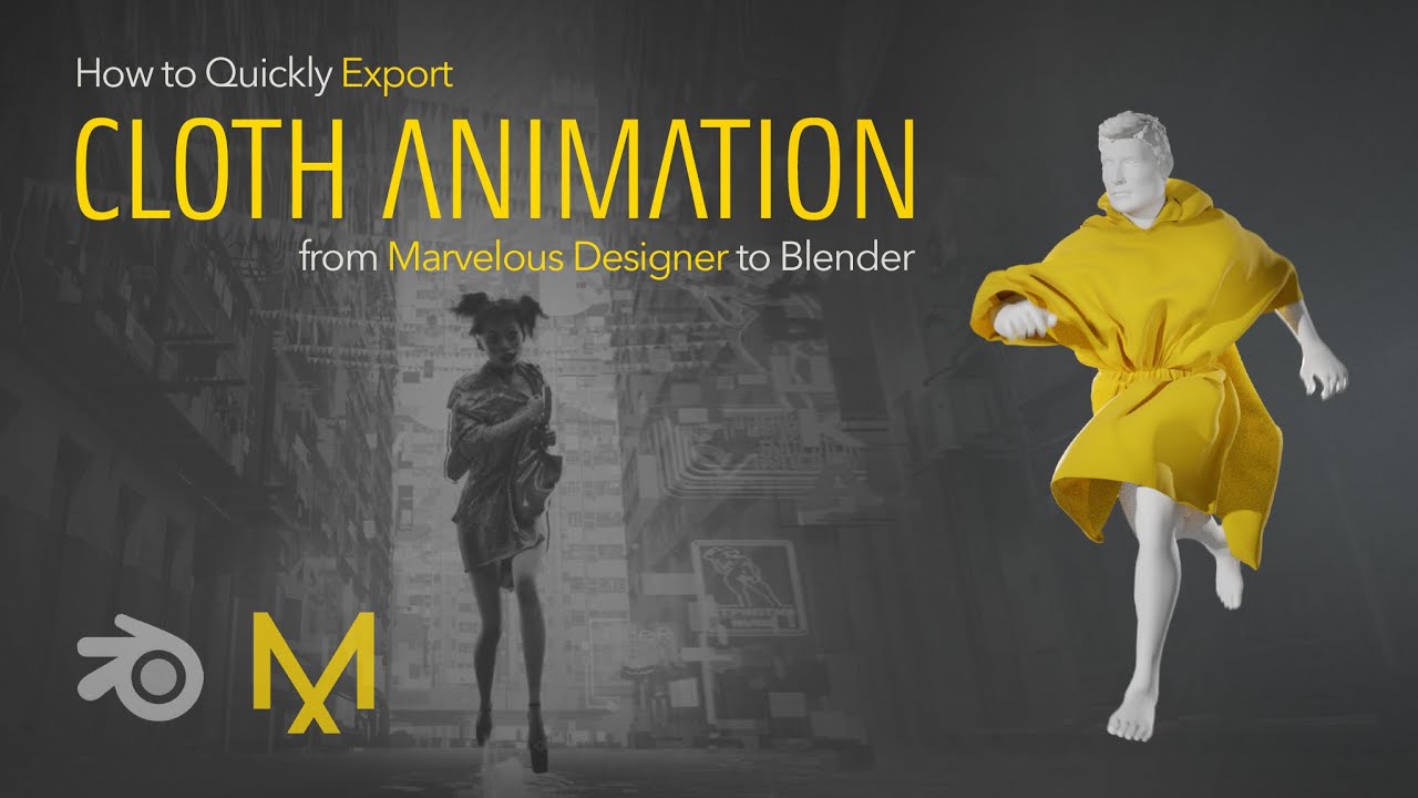 basin escalate Realistic How to Quickly Export Cloth Animation from Marvelous Designer to Blender -  YouTube