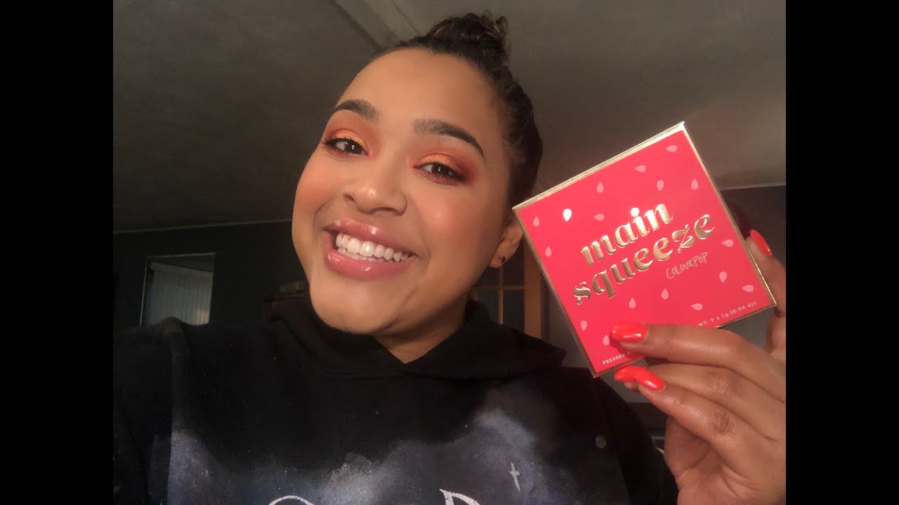 COLOURPOP MAIN SQUEEZE Palette Review!!