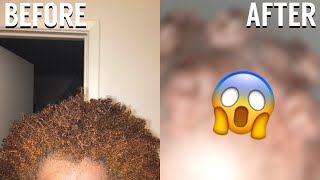 I DYED MY HAIR ORANGE???? | TYPE 4 NATURAL HAIR