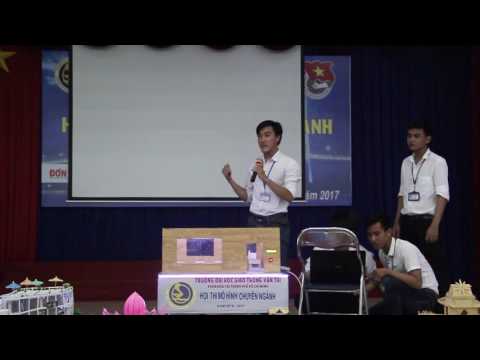 Mô hình Hệ thống điểm danh SV tự động bằng vân tay | Chung kết Hội thi mô hình | 2017.10.05.(12)