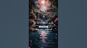 تلاوة خاشعة عطرة مباركة جميلة عذبة للشيخ سعد الغامدي سورة الزلزلة