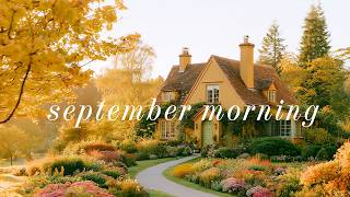 a gentle september morning in the cottage garden 🍂 soft piano for reading, studying & calm focus screenshot 3