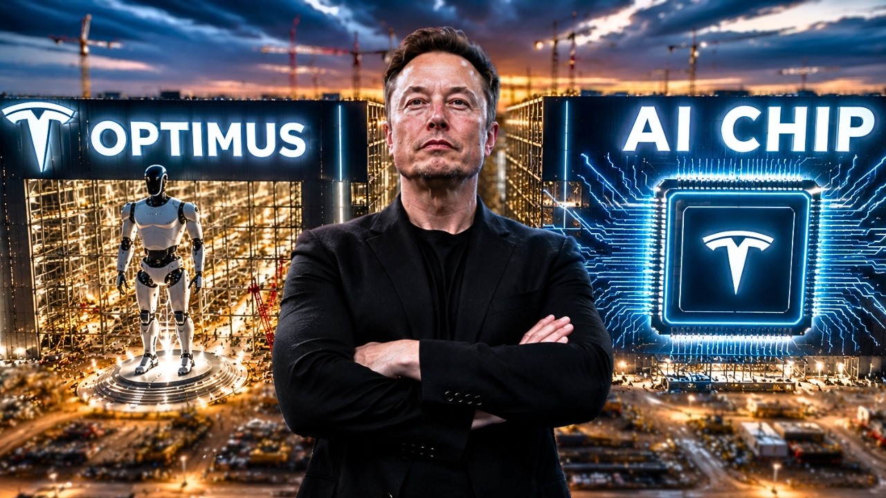 Terafab CONFIRMED: Musk's 2 Giant Factories Race Upward at Once