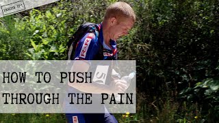 How to push through the pain when exercising