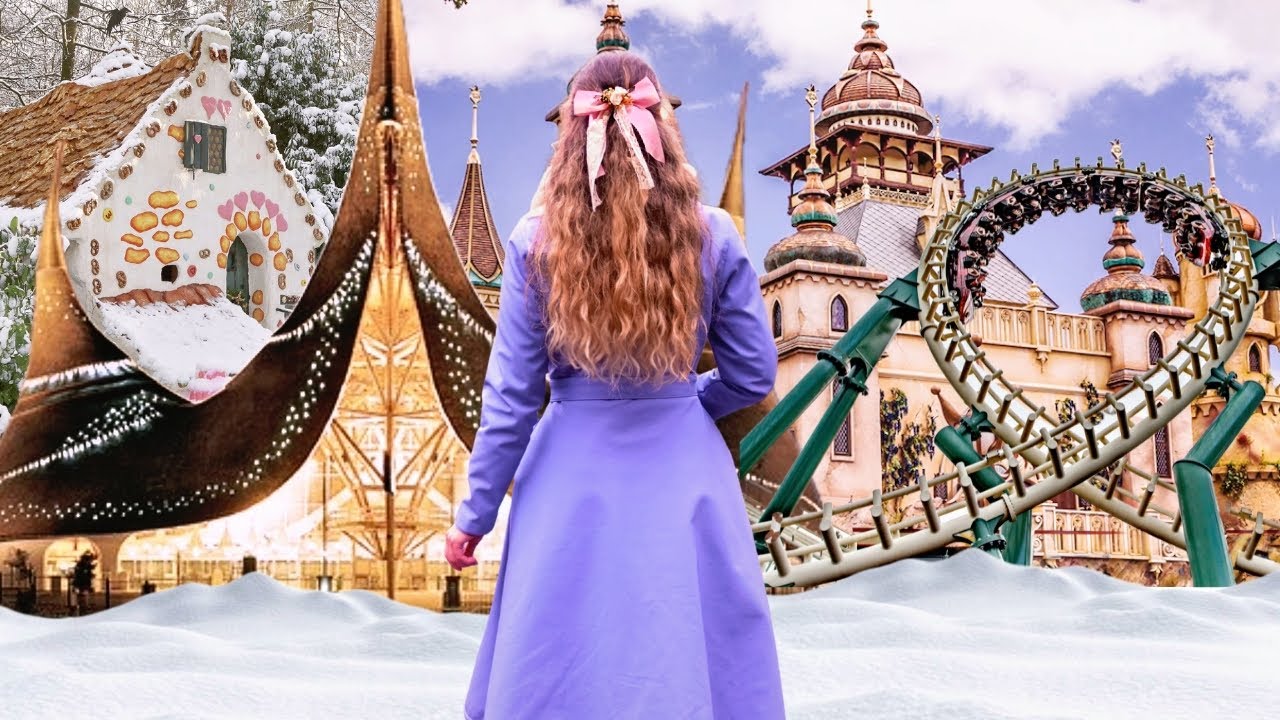 Exploring the MOST MAGICAL Theme Park in the World | Winter Efteling vlog
