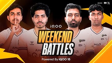 iQOO Weekend Battles | Powered by iQOO 15 #iQOORNTX #iQOO15