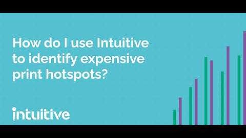 How Do I Use Intuitive for PaperCut MF Version 3 to Identify Expensive Print Hotspots?