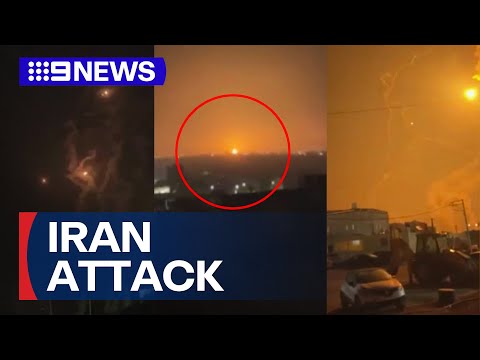 War escalates in Middle East as Iran attacks Israel | 9 News Australia