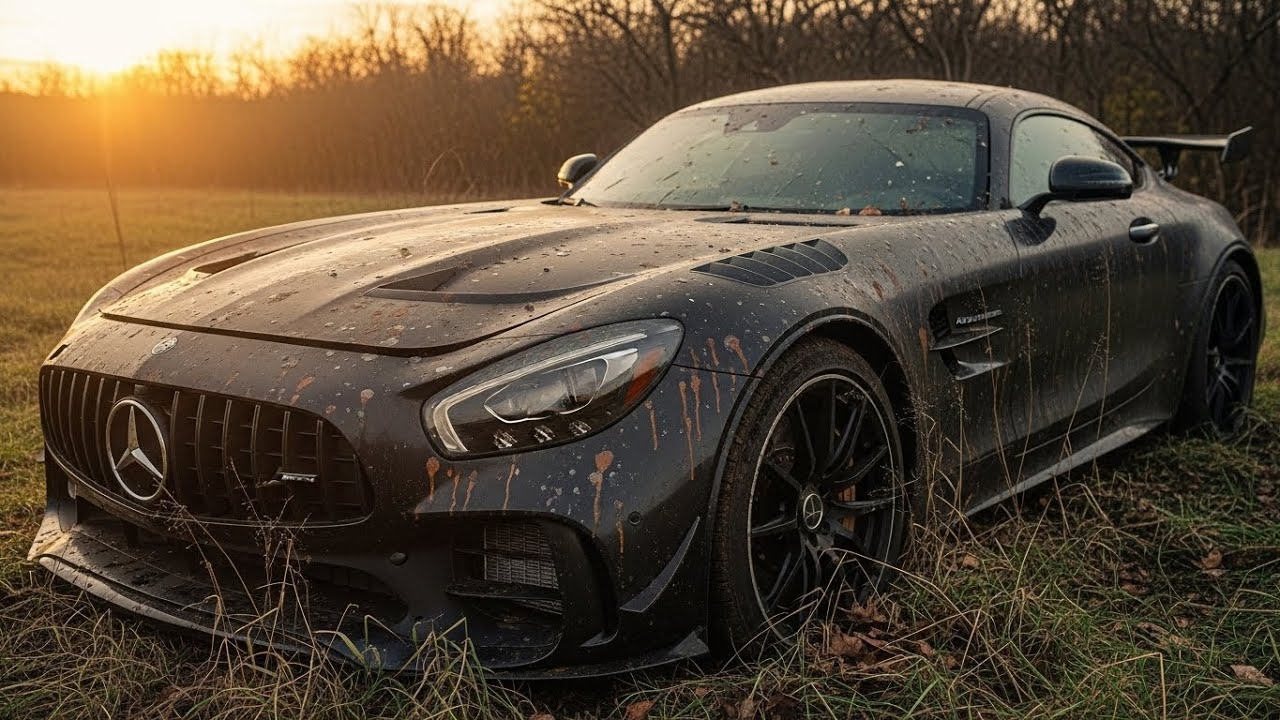 Rusty Amg Abandoned $500K Mercedes-AMG GT Black Series - FULL RESTORATION | 720HP ...