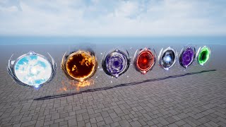Portal effects UE Niagara | Demo for the FAB marketplace