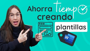 Aprende a crear Plantillas de tus documentos más utilizados en WORD.