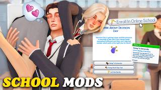 📚Back To School MODS (Base game) | The Sims 4