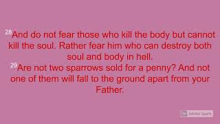 Bible Chapters: Matthew 10 (ESV)
