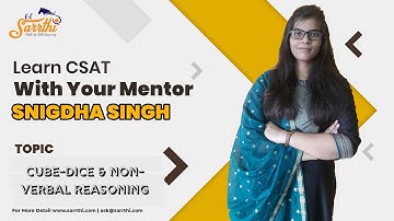 Complete Course on CSAT || UPSC PRELIMS 2021 || Cube-Dice and Non Verbal Reasoning