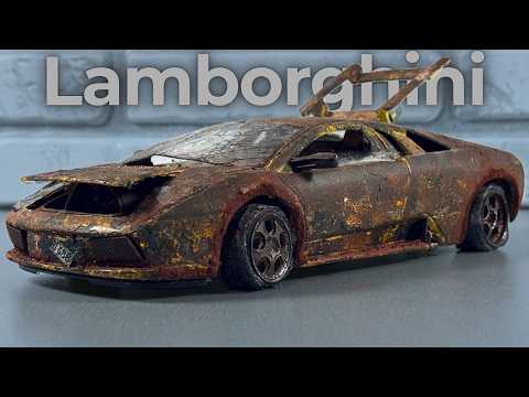Video Restoration Abandoned Lamborghini Murcielago UNBELIEVABLE Transformation!