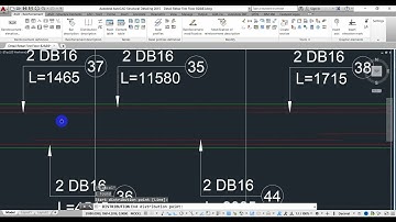 AutoCad Structural Detailing Ep1.(Detail beam)