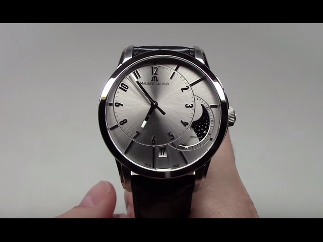Maurice Lacroix PONTOS PT6358-SS004-431-4 Unboxing - YouTube